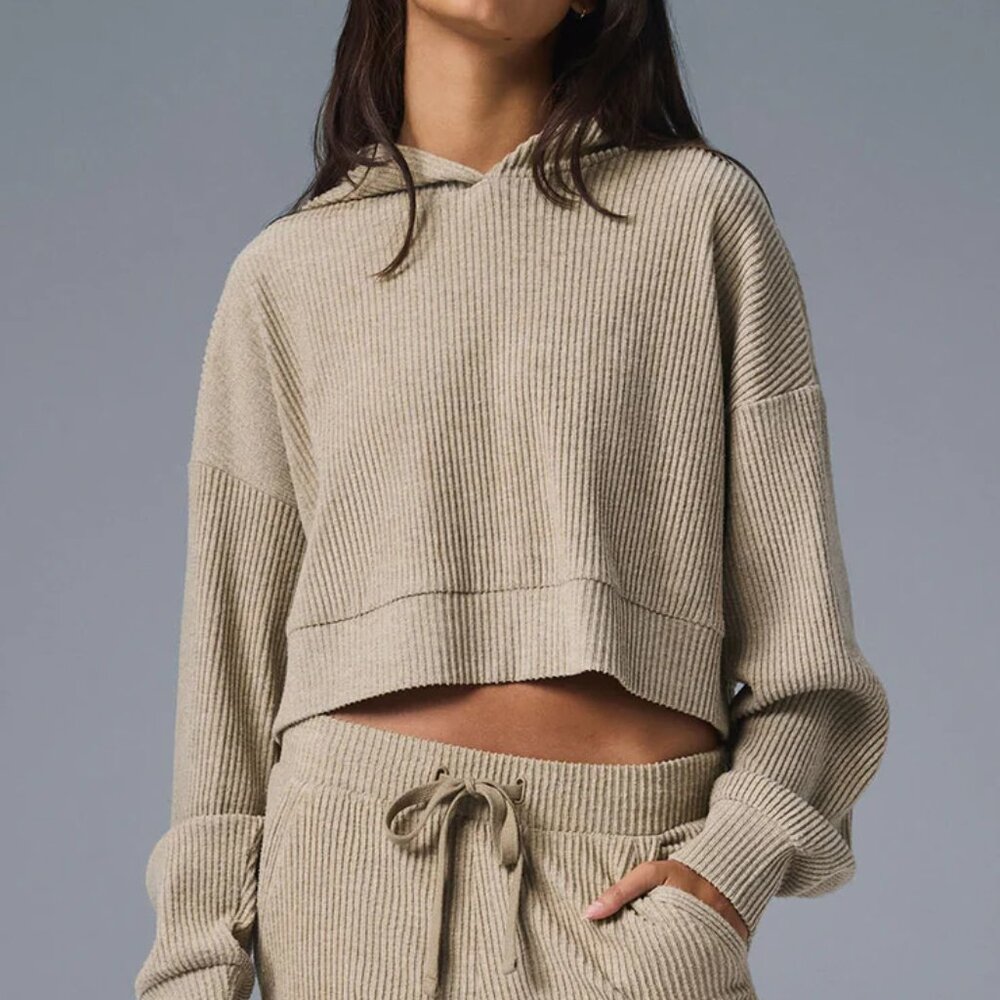 Alo Muse Hoodie - Gravel Heather